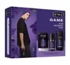 STR8 GAME ОДЕКОЛОН 100МЛ + ДЕЗОДОРАНТ 150МЛ + ГЕЛЬ ДЛЯ ДУША 250МЛ