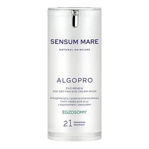Sensum Mare Algopro антигликационный и антивозрастной крем-маска для зоны вокруг глаз с экзосомами 15 мл