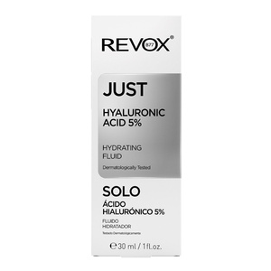 Revox B77 Just Hyaluronic Acid 5% Hydrating Fluid — увлажняющая сыворотка для лица с 5% гиалуроновой кислотой, 30 мл
