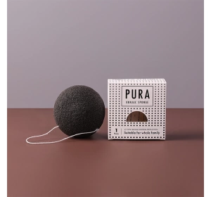 SISTER YOUNG PURA НАТУРАЛЬНИЙ СПОНЖ КОННЯКУ ДЛЯ ВМИВАННЯ BLACK