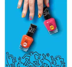 SALLY HANSEN MIRACLE GEL KEITH HARING ЛАК ДЛЯ НОГТЕЙ 922 COLOUR INSTINCT 14,7МЛ