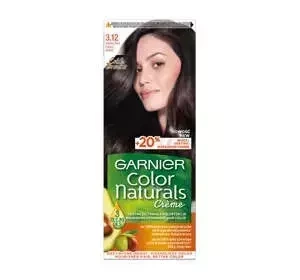 GARNIER COLOR NATURALS СТІЙКА ФАРБА ДЛЯ ВОЛОССЯ 3.12 ПЕРЛАМУТРОВИЙ ТЕМНИЙ КАШТАН