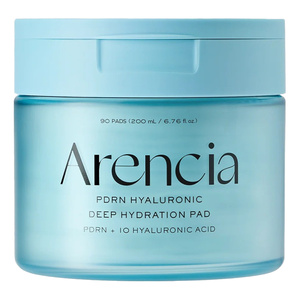 Arencia PDRN Hyaluronic Acid Deep Hydration Pads интенсивно увлажняющие тонизирующие диски для лица с PDRN 90 шт.
