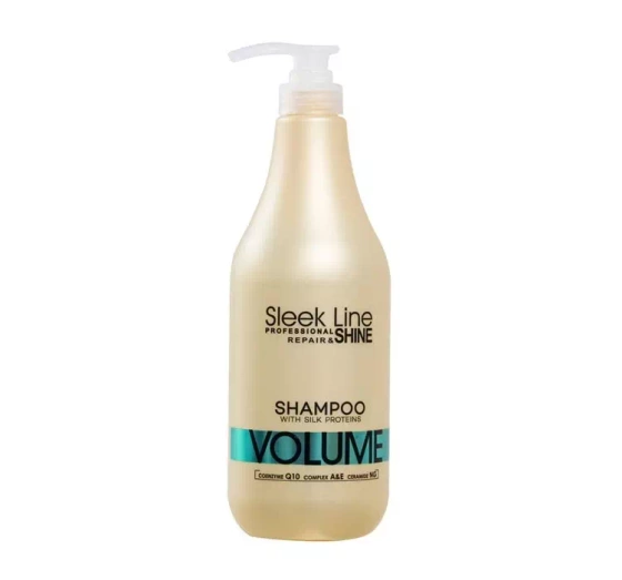 STAPIZ SLEEK LINE VOLUME ШАМПУНЬ З ШОВКОМ ДЛЯ ЗБІЛЬШЕННЯ ОБЄМУ ВОЛОССЯ 1 Л