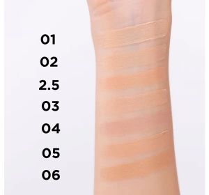 Eveline Cosmetics Liquid Camouflage кроющий корректор для лица с гиалуроновой кислотой 03 Soft Natural 7 мл