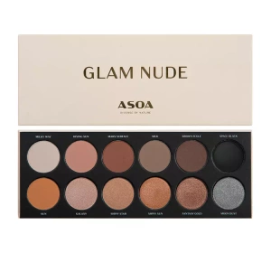 ASOA ПАЛЕТКА ТІНЕЙ ДЛЯ ПОВІК GLAM NUDE 12,2Г