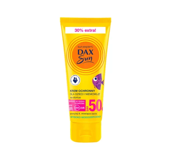 DAX SUN СОНЦЕЗАХИСНИЙ КРЕМ ДЛЯ ДІТЕЙ І НЕМОВЛЯТ SPF 50+ 75МЛ