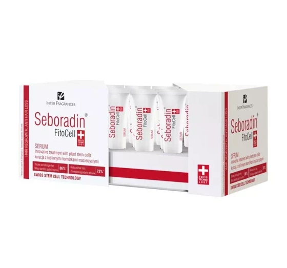 SEBORADIN FITOCELL СИРОВАТКА З РОСЛИННИМИ СТОВБУРОВИМИ КЛІТИНАМИ 90Г (15 X 6 Г)