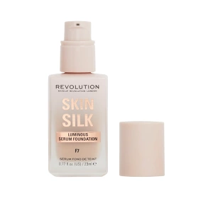 MAKEUP REVOLUTION SKIN SILK SERUM FOUNDATION ТОНАЛЬНИЙ КРЕМ СИРОВАТКА ДЛЯ ОБЛИЧЧЯ F7 23МЛ
