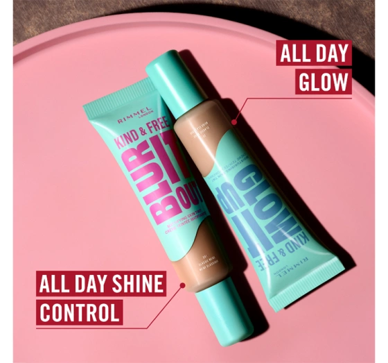 Rimmel Kind & Free Glow It Up легкое увлажняющее тональное средство 160 Vanilla 30мл