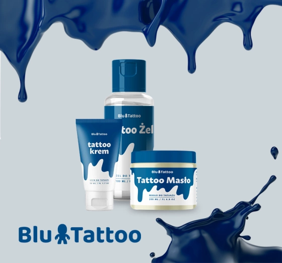 Blu Tattoo масло для татуювань та щоденного догляду за шкірою 100 мл