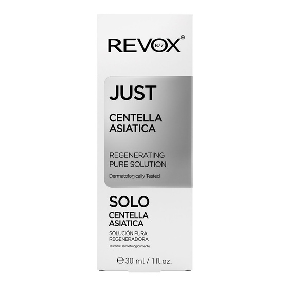 Revox B77 Just Centella Asiatica Regenerating Pure Solution — заспокійливе сироватка для обличчя з азіатською центеллою, 30 мл