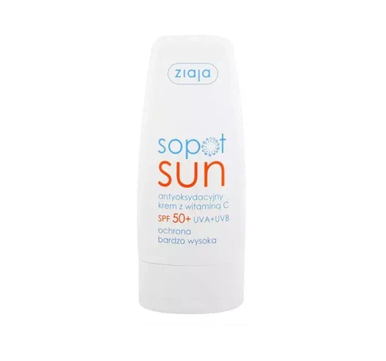 ZIAJA SOPOT SUN АНТИОКСИДАНТНИЙ КРЕМ ВІТАМІН C SPF50