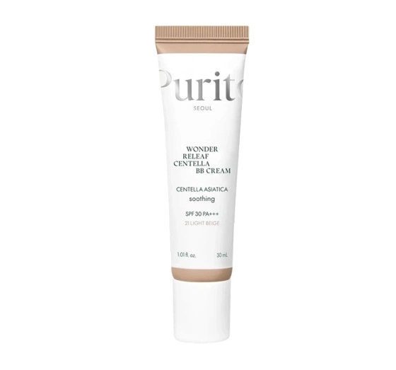 PURITO CICA CLEARING BB-КРЕМ 21 LIGHT BEIGE 30МЛ
