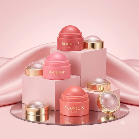 Bourjois кремовые румяна 02 Antique Pink 8,5 г