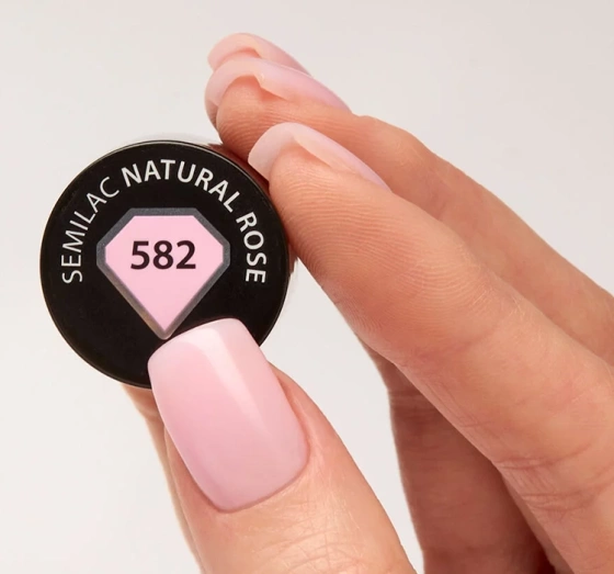 SEMILAC NUDE NAILS ГЕЛЬ-ЛАК 582 NATURAL ROSE 7МЛ