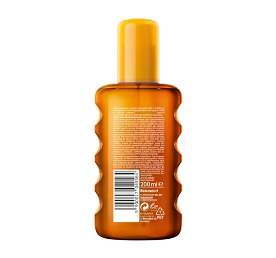 NIVEA SUN МАСЛО ДЛЯ ЗАСМАГИ В СПРЕЇ 200МЛ