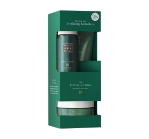 Rituals The Ritual Of Jing набір мінікосметики для тіла пінка для душу + скраб + крем для тіла