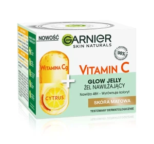GARNIER SKIN NATURALS VITAMIN C GLOW JELLY ЗВОЛОЖУВАЛЬНИЙ КРЕМ-ГЕЛЬ ДЛЯ ОБЛИЧЧЯ 50МЛ
