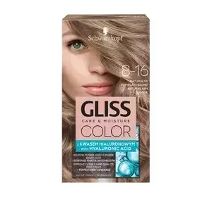 GLISS CARE & MOISTURE COLOR ФАРБА ДЛЯ ВОЛОССЯ З ГІАЛУРОНОВОЮ КИСЛОТОЮ 8-16
