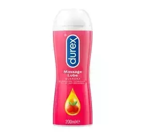 DUREX 2в1 ІНТИМНИЙ ГЕЛЬ ДЛЯ МАСАЖУ GUARANA 200МЛ
