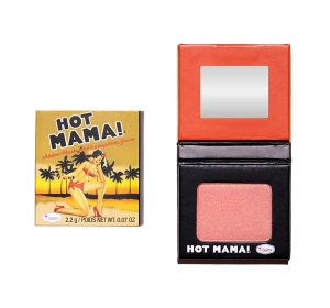 THE BALM HOT MAMA TRAVEL SIZE ТІНІ ДЛЯ ПОВІК І РУМ'ЯНА ДЛЯ ЩІК 3Г