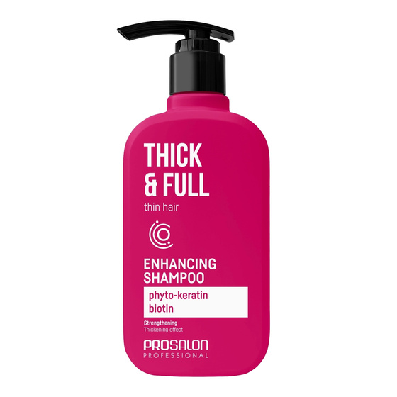 Натисніть на картинку, щоб її збільшити Prosalon Professional Thick & Full зміцнюючий шампунь для волосся 375мл
