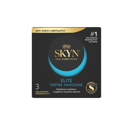 Skyn Elite Ekstra презервативы без латекса со смазкой 3шт