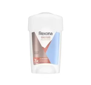 REXONA MAXIMUM PROTECTION АНТИПЕРСПІРАНТ У ФОРМІ КРЕМУ ДЛЯ ЖІНОК CLEAN SCENT 45МЛ