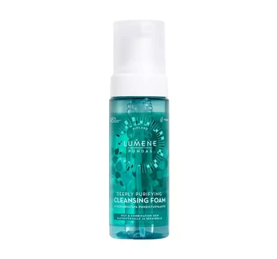 LUMENE PUHDAS DEEPLY PURIFYING ОЧИЩАЮЧА ПІНКА ДЛЯ ВМИВАННЯ ОБЛИЧЧЯ 150МЛ