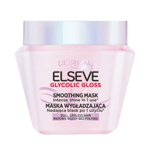 L’Oréal Paris Elseve Glycolic Gloss разглаживающая маска для тусклых волос без блеска 300 мл