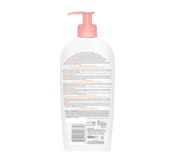 MIXA РЕГЕНЕРАЦИЯ БАЛЬЗАМ ДЛЯ ТЕЛА СУХАЯ КОЖА 400МЛ