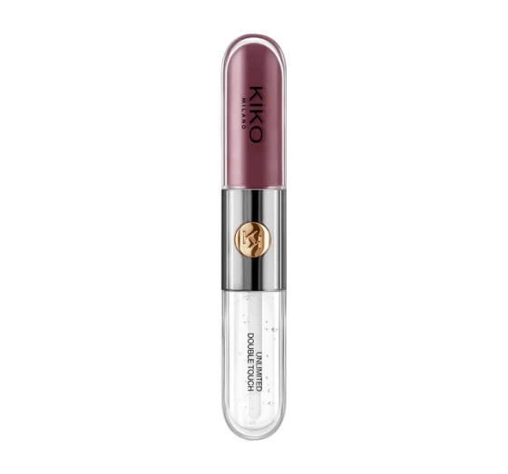   KIKO Milano Unlimited Double Touch двухэтапная жидкая помада 123 Satin Grape 2x3мл