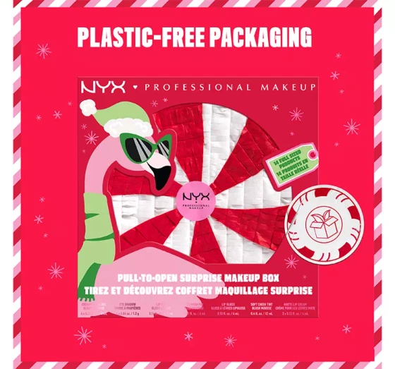 NYX PROFESSIONAL MAKEUP FA LA LA L.A. LAND PULL TO SLEIGH ПОДАРУНКОВИЙ НАБІР ПІНЬЯТА