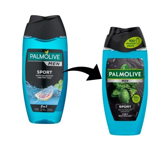 Palmolive Men Sport гель для душа 3в1 для тела, лица и волос 220 мл