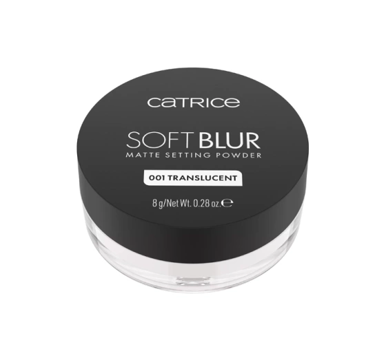 Catrice Soft Blur рассыпчатая матирующая пудра 001 Translucent 8 г