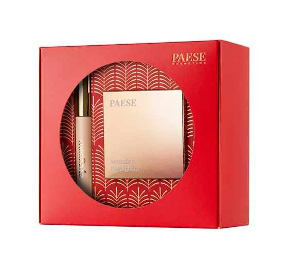 PAESE JINGLE BRIGHT SET ПОДАРОЧНЫЙ НАБОР ХАЙЛАЙТЕР + ТУШЬ ДЛЯ РЕСНИЦ