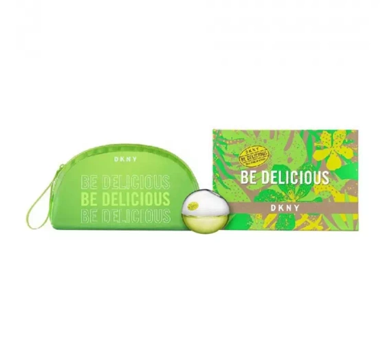 DONNA KARAN DKNY BE DELICIOUS ПАРФУМОВАНА ВОДА 30МЛ + КОСМЕТИЧКА