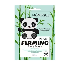 MOND'SUB PANDA ЗМІЦНЮВАЛЬНА ТКАНИННА МАСКА ДЛЯ ОБЛИЧЧЯ 24МЛ