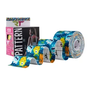 REA TAPE PATTERN КІНЕЗІО ТЕЙП MONSTER