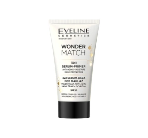 EVELINE WONDER MATCH СИРОВАТКА-БАЗА ПІД МАКІЯЖ SPF20 30МЛ