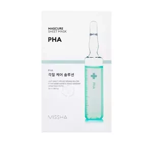 MISSHA MASCURE ТКАНЕВАЯ МАСКА ДЛЯ ЛИЦА PHA 28МЛ