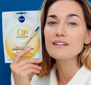 NIVEA Q10 POWER ТКАНЕВАЯ МАСКА С СЫВОРОТКОЙ ПРОТИВ МОРЩИН 1 ШТ