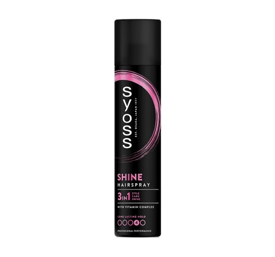 SYOSS SHINE & HOLD ЛАК ДЛЯ ВОЛОС 300МЛ