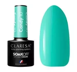 CLARESA SOAK OFF ГЕЛЬ-ЛАК CANDY 10 5МЛ