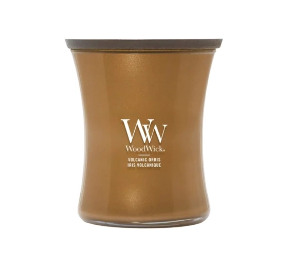 Woodwick Medium Jar Candle ароматична свічка Volcanic Orris 275 г