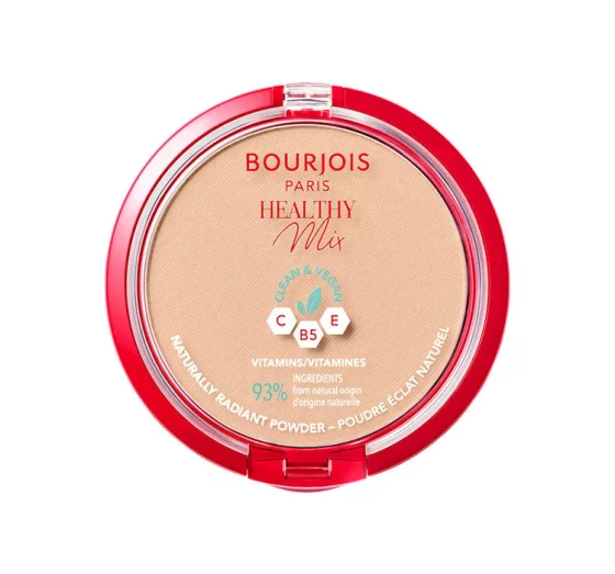 BOURJOIS HEALTHY MIX CLEAN МАТУЮЧА ПУДРА ДЛЯ ОБЛИЧЧЯ 04 GOLDEN BEIGE 10Г