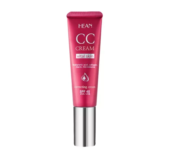 HEAN CC CREAM VITAL SKIN SPF40 ТОНАЛЬНЫЙ КРЕМ 02 NATURAL 30МЛ