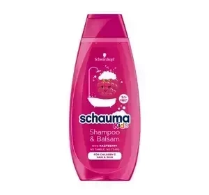 SCHAUMA KIDS ШАМПУНЬ И КОНДИЦИОНЕР ДЛЯ ВОЛОС МАЛИНА 400 МЛ