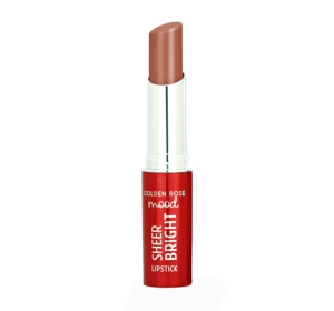 Golden Rose Mood Sheer Bright блестящая помада 104 Nude Latte 3,3 г